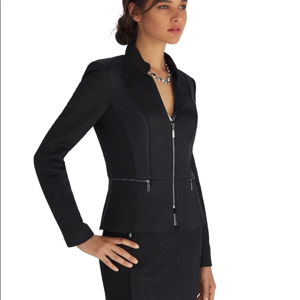 White House Black Market Size 4 Black Jacket
